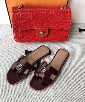 에르메스 올수공 오란 슬리퍼 샌들 페이던트 29